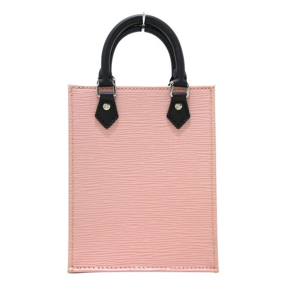 Louis Vuitton Sac Plat Pink Leather Tote Bag (Pre-Owned) - Picture 2 of 12